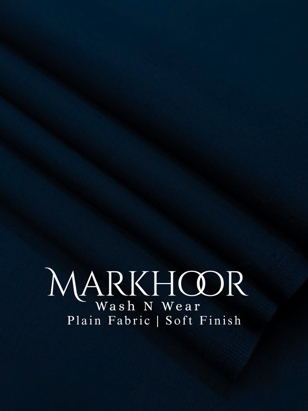 Markhor - Navy Blue - Summer Blended (4 Mtr)